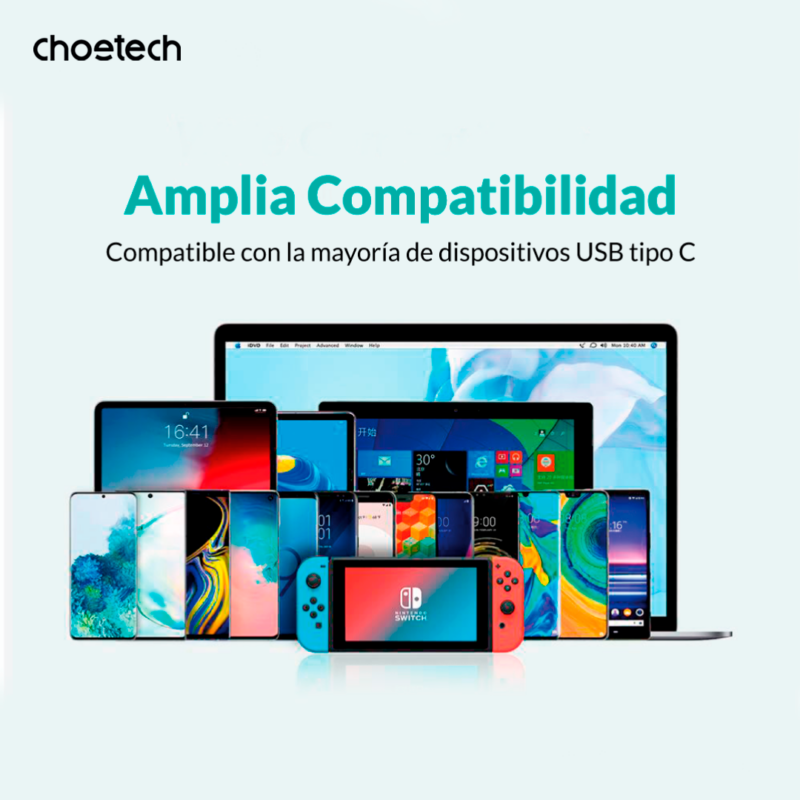 USB-A a USB-C Cable Cargador 1m - Imagen 6
