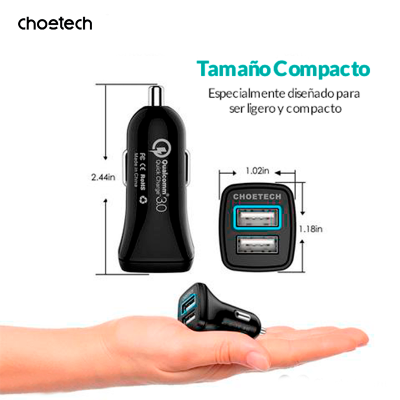 Cargador de auto USB-A - Imagen 5
