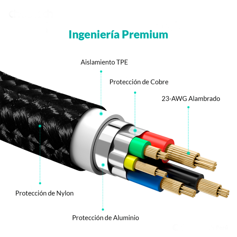 USB C A Lightning De 1.2mt - Imagen 5