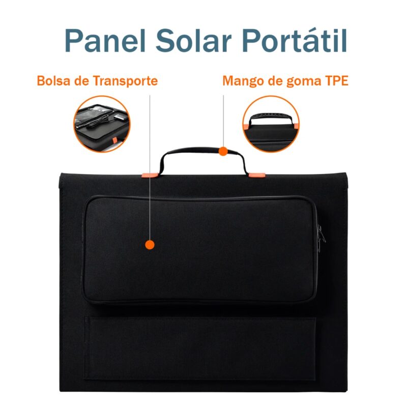 Panel Solar Portátil - Potencia Total 120W (Open Box) - Imagen 6