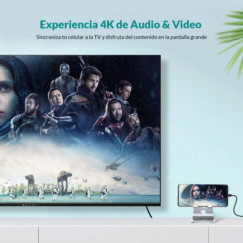 Cable USB C a HDMI de 3 m - Imagen 5