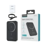 Contenido de la caja del power bank Choetech B709: power bank, cable USB-C de 0.5 m y manual