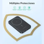Power bank Choetech B709 con protección contra sobretensión, sobrecalentamiento, cortocircuito y sobrecarga